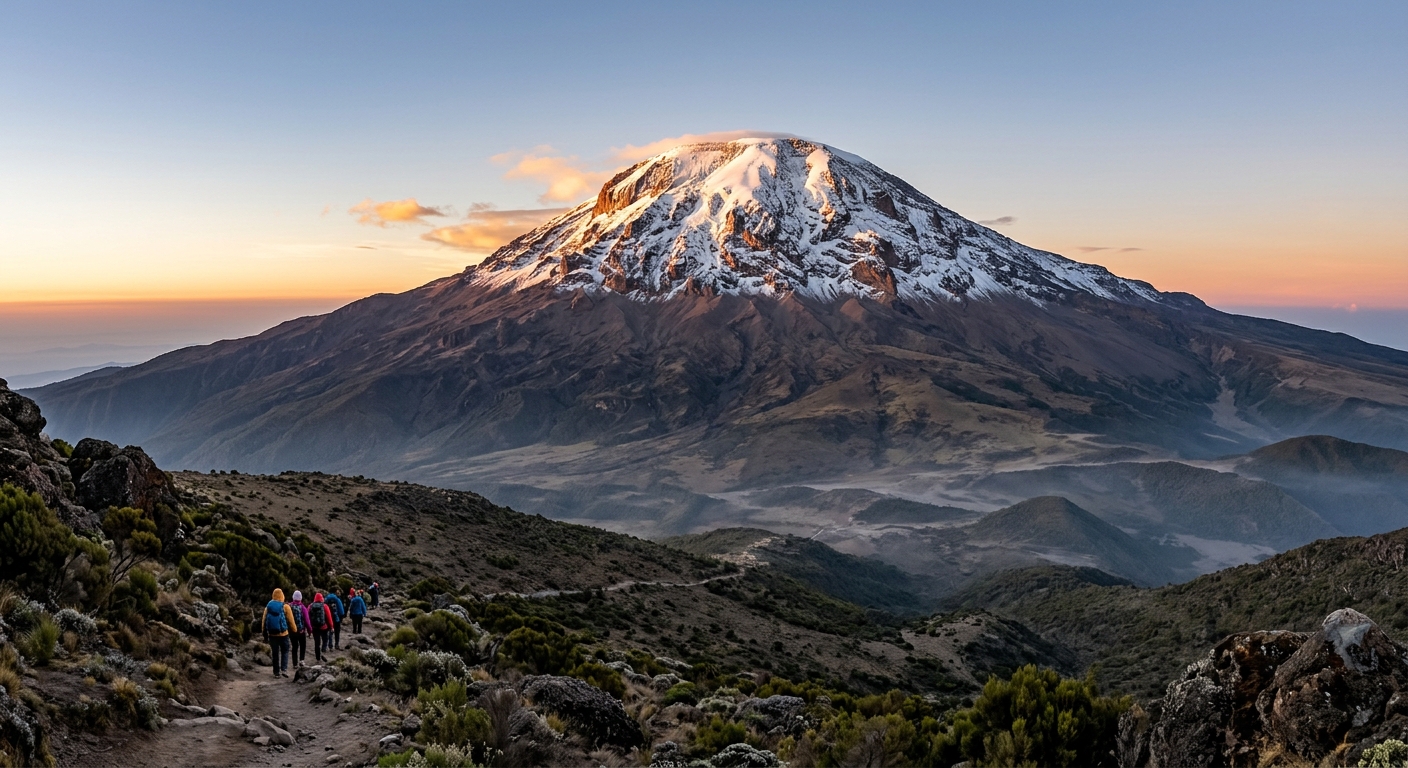Klatring til toppen af Mount Kilimanjaro: forberedelse og erfaring