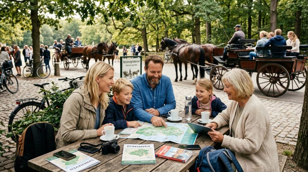 Professional stock photo, 16:9 format: A full-day active exp